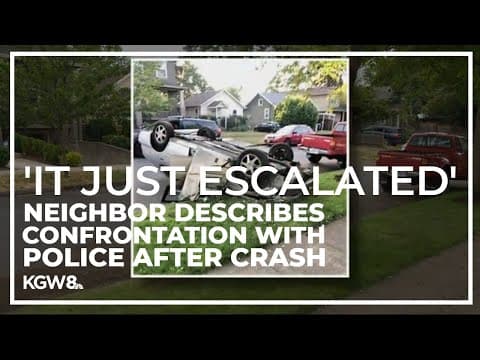 Driver facing bias crime charge following confrontation with Portland police