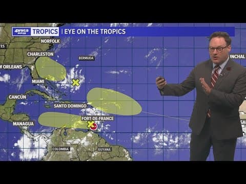 Tuesday afternoon tropical update
