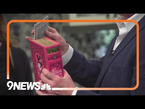 Denver magician demonstrates mind reading trick