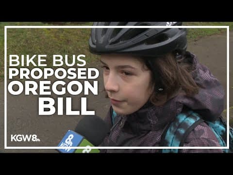 New proposed bill on bike, bus initiative for schools in Oregon
