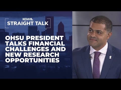 OHSU president on how Trump Medicaid cuts will impact Oregon hospitals: 'We're really concerned'