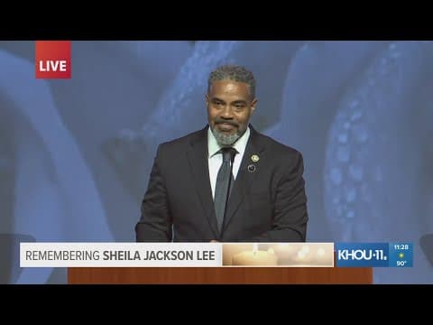 Congressional Black Caucus Chairman Steven Horsford honors Rep. Sheila Jackson Lee