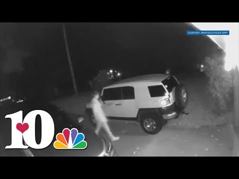 Maryville police investigating an attempted burglary in the Westfield Drive and Lenore Lane area