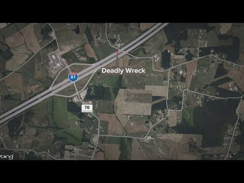 2 killed, 1 injured after fiery I-81 crash in Greene Co.