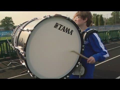 Bishop Chatard performs as the Operation Football Band of the Week