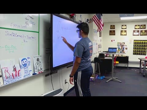 He aced both the ACT and SAT. Now, he's turning his attention to something else