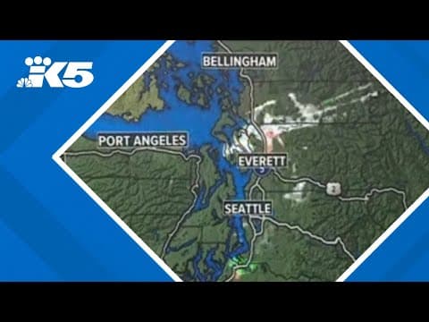 Spotty snow around western Washington Friday morning