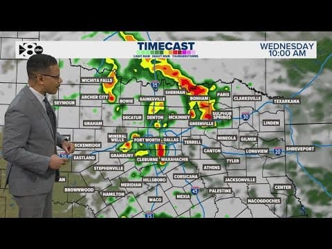 DFW Weather: Tracking our next round of rain in North Texas