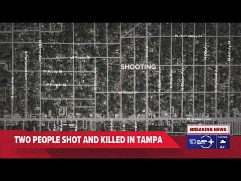 2 dead in Tampa shooting; homicide investigation underway