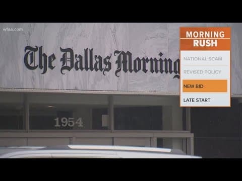 Private equity firm places bid for Dallas Morning News