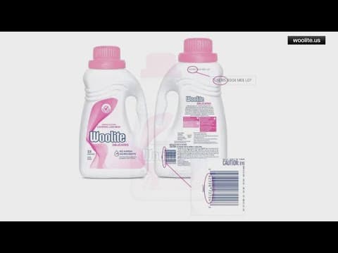 Woolite laundry detergent sold on Amazon rece