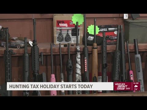 Hunting tax holiday starts Monday and runs for the rest of the year in Florida