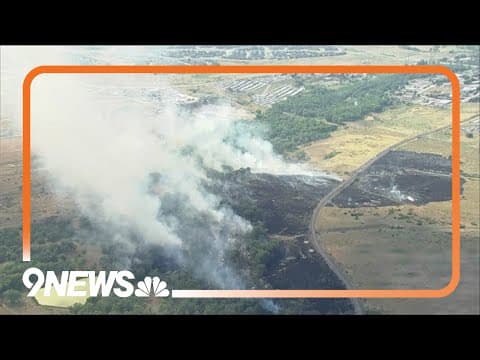Evacuation order issued for brush fires burning near Chatfield Reservoir