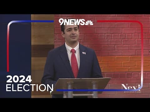 Colorado CD8 Debate: Evans on Trump's deportation plan and racist statements