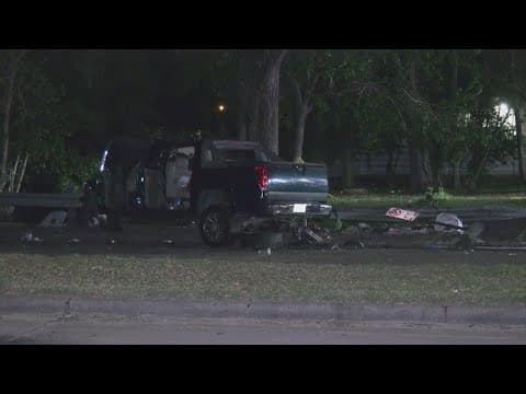 Houston father vanishes after SUV flips into bayou with wife and kids inside, police say