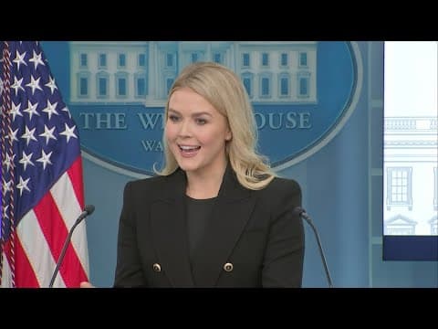 White House Press Secretary briefs media on Trump plan for Gaza (Feb. 5, 2025)