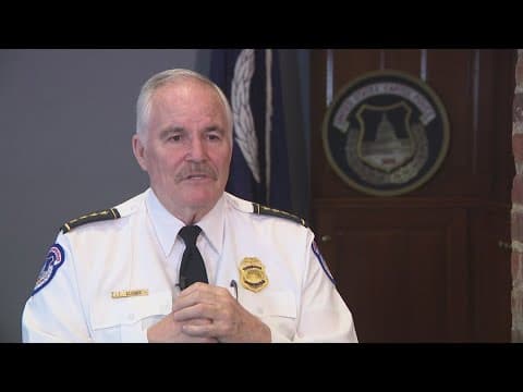 US Capitol Police Chief Thomas Manger is retiring
