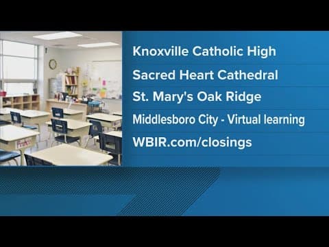 Another round of East TN school closures announced due to illness