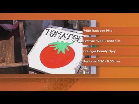 Grainger County Tomato Festival begins today