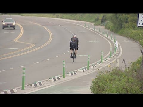 Some cyclists say protected bike lanes in Encinitas are actually hurting cyclists