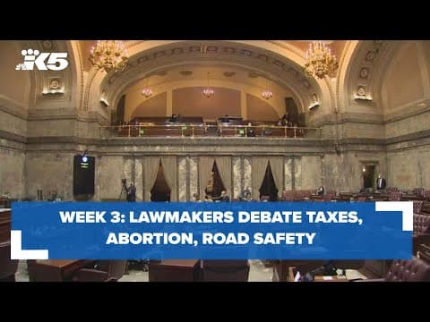 Lawmakers debate tax, abortion, road safety measures in week 3