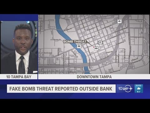 Tampa police investigate fake bomb threat at downtown bank