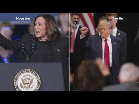 Donald Trump, Kamala Harris planning to visit Texas ahead of Election Day