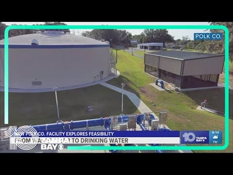 Polk County's new pilot facility turns wastewater into drinking water