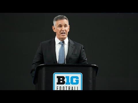 Big Ten Commissioner Tony Petitti kicks off Big Ten Football Media Days