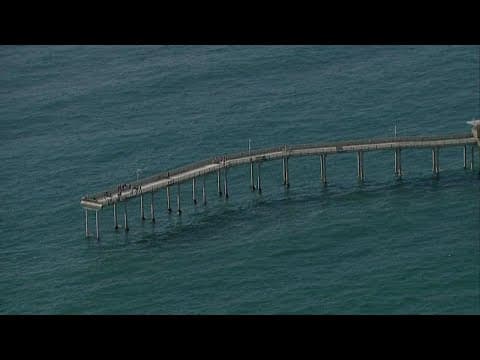 OB Pier fully open after months of closures for emergency repairs