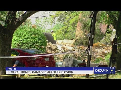 6 injured as house collapses in northwest Austin explosion