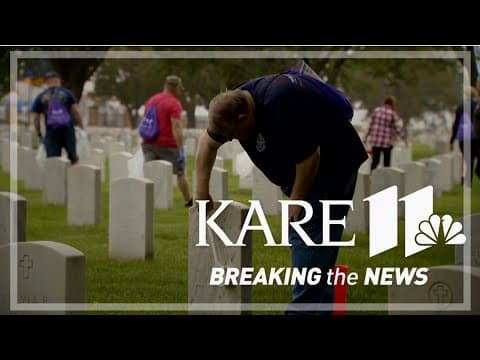 'We didn't forget': Volunteers clean gravestones at Fort Snelling