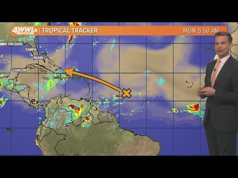 Monday 6am Tropical Update: Tropical development is possible late this week