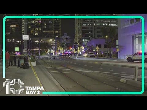 Police investigating shooting involving officer in downtown Tampa