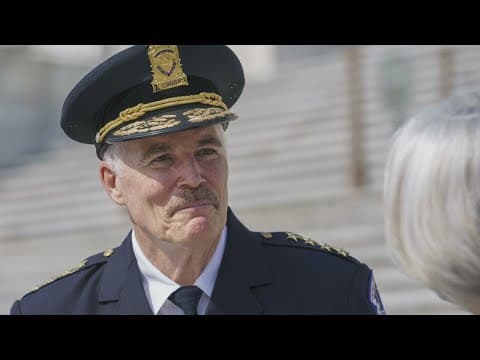 Capitol Police Chief Thomas Manger announces retirement