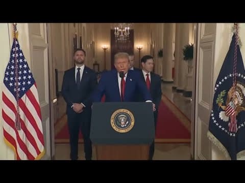 Trump: Israel, Iran reach ceasefire deal