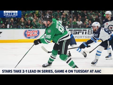 Takeaways from Stars' Game 3 win over Winnipeg | Ultimate Dallas Sports Show
