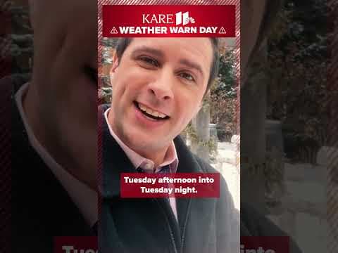 The snow is done for today, but much more is on the way! Ben has the details #kare11 #shorts #mnwx