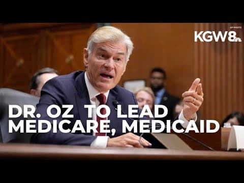Former TV host Dr. Oz appointed to oversee Medicare and Medicaid programs
