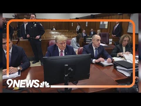 Trump fined $1,000 for gag order violation as judge warns of possible jail time