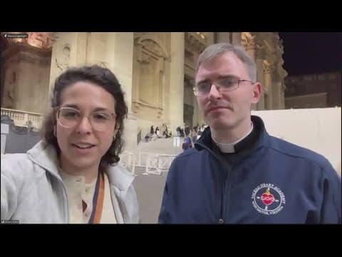 Arlington Diocese members in Vatican City for Pope Francis' funeral