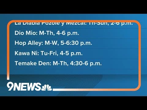 Want to go a Michelin restaurant? Visit during their happy hour