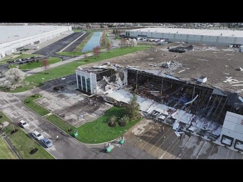 Brownsburg community cleaning up, assessing damage after EF-2 tornado