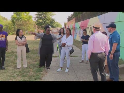 Meeting on changes at Nalle Elementary School in DC