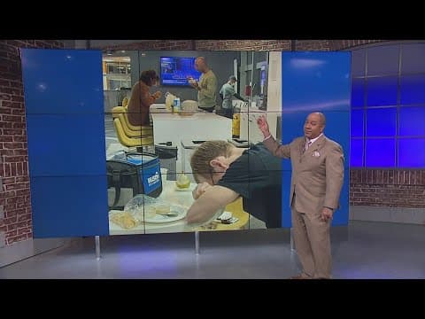 Should you refrain from reheating seafood in the office microwave? One WUSA9 employee finds out