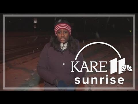 Minnesota sees first significant snow of the season on Halloween