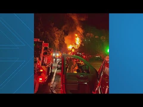 Firefighters search for three residents after Montclair housefire