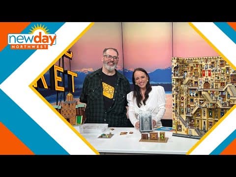 Local LEGO creator builds iconic Ukrainian landmark to raise funds - New Day NW
