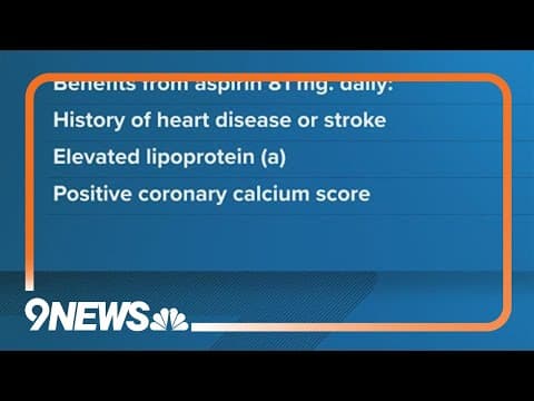 Does an aspirin a day keep the doctor away? Here's what to know about daily aspirin use