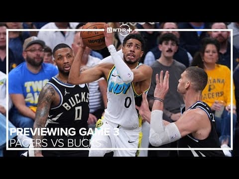 Previewing Game 3 between Pacers-Bucks | NBA Playoffs | Media Availability | 13Sports